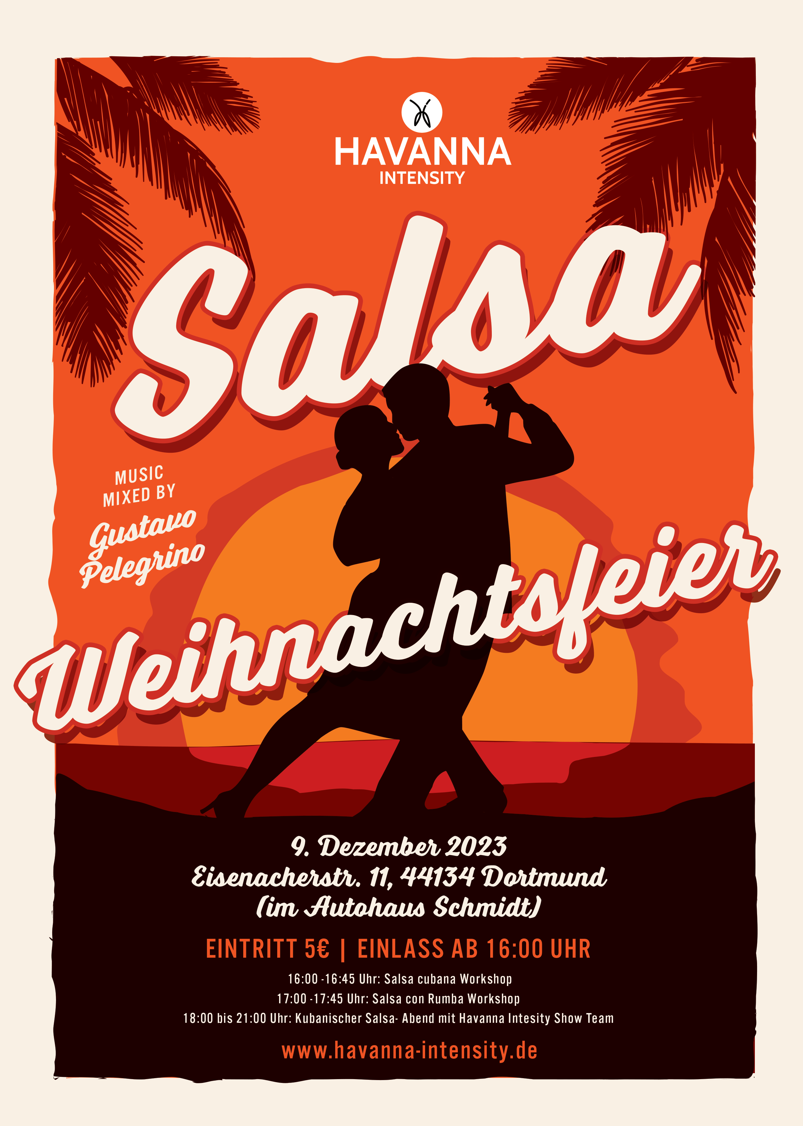 Salsa Weihnachtsfeier „tarde cubana“